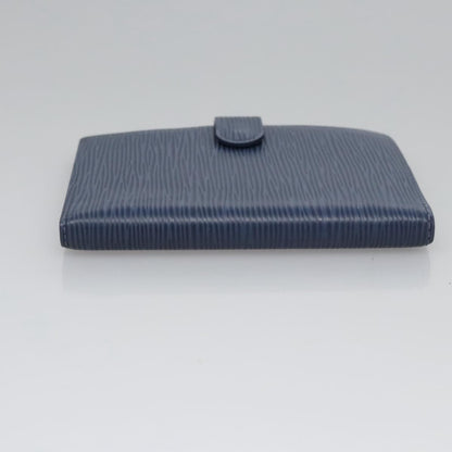 Louis Vuitton Agenda Cover Epi Leather, BLUE, LEATHER, Wallets