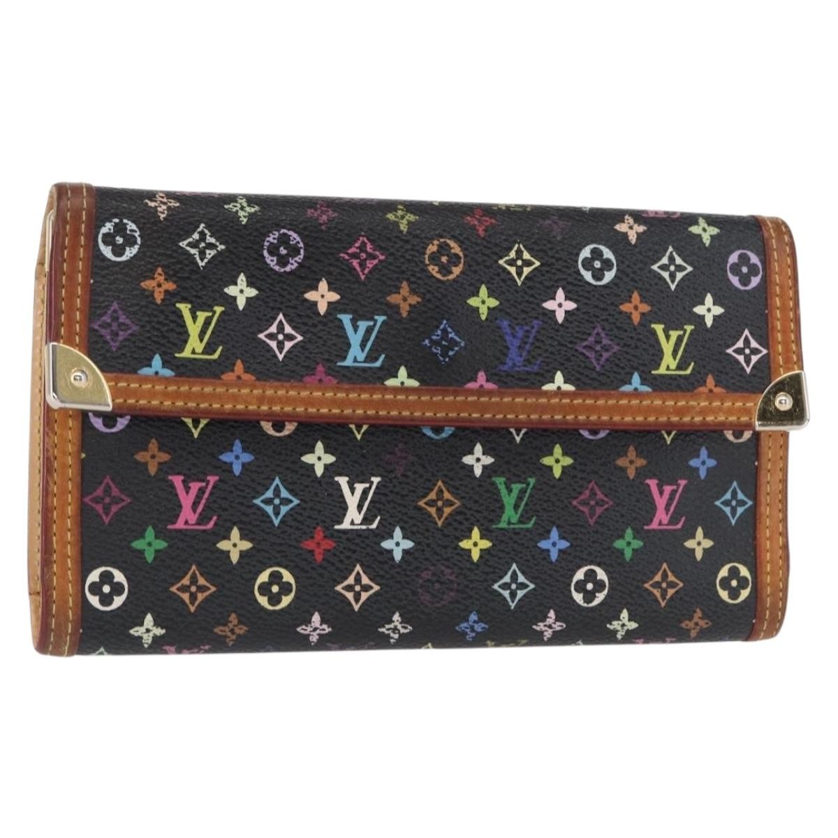 Louis Vuitton Porte Tresor International Wallet Monogram Multicolor, MULTICOLOUR, CANVAS, Wallets