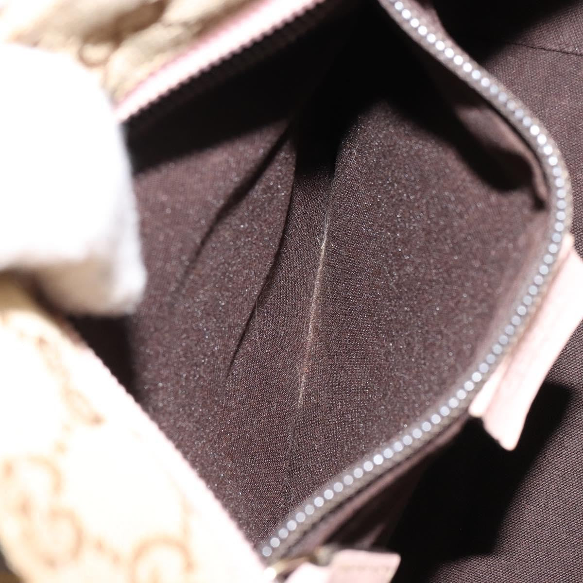 Gucci Web Zip Tote GG Canvas, BEIGE, CANVAS, Tote bag