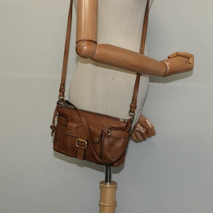 Chloe Vintage Tote bag Leather, BROWN, LEATHER, Shoulder bag