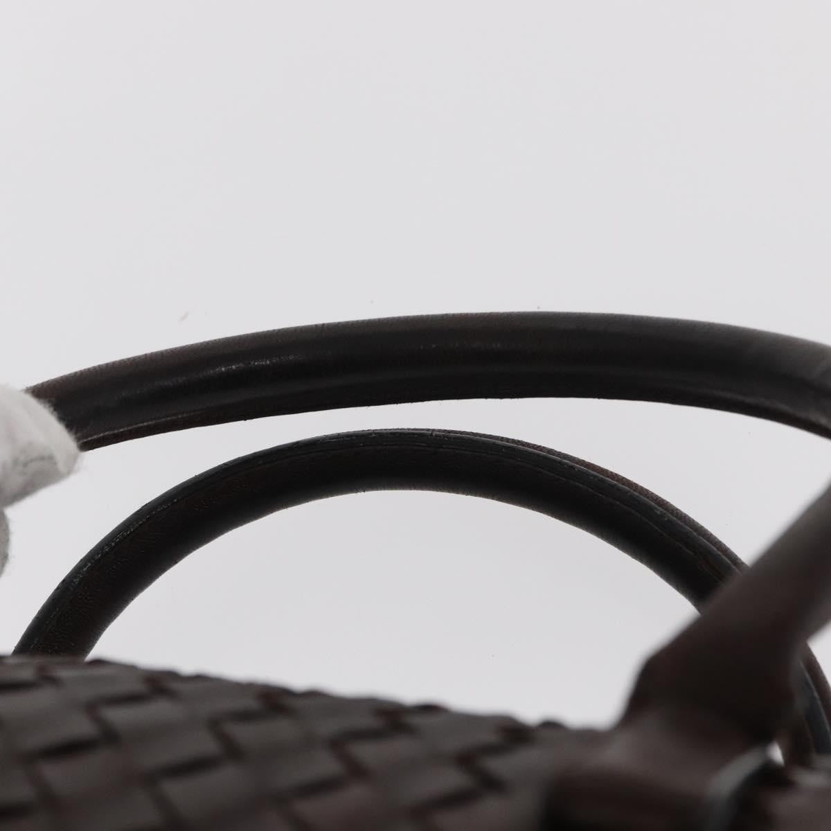 Bottega Veneta Intrecciato Handbag Leather, BROWN, LEATHER, Handbag