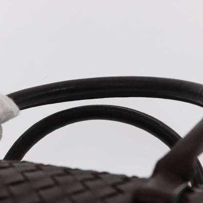 Bottega Veneta Intrecciato Handbag Leather, BROWN, LEATHER, Handbag