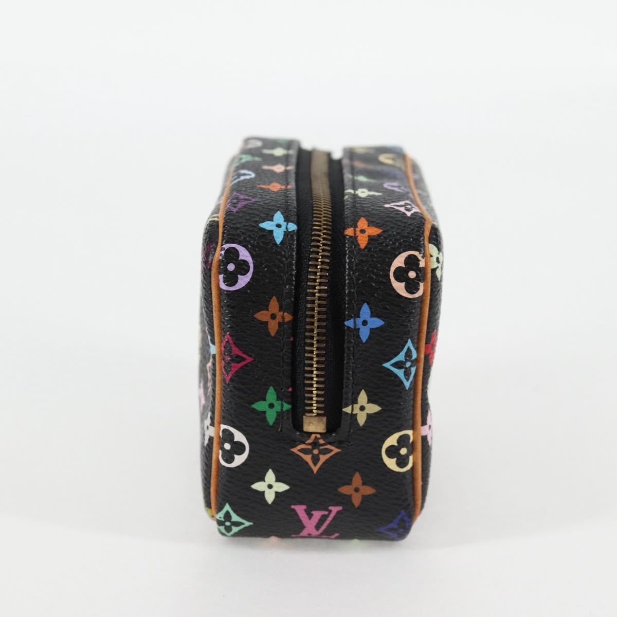 Louis Vuitton Wapity Trousse Pouch Monogram Multicolor, BLACK, CANVAS, Clutche & pouche
