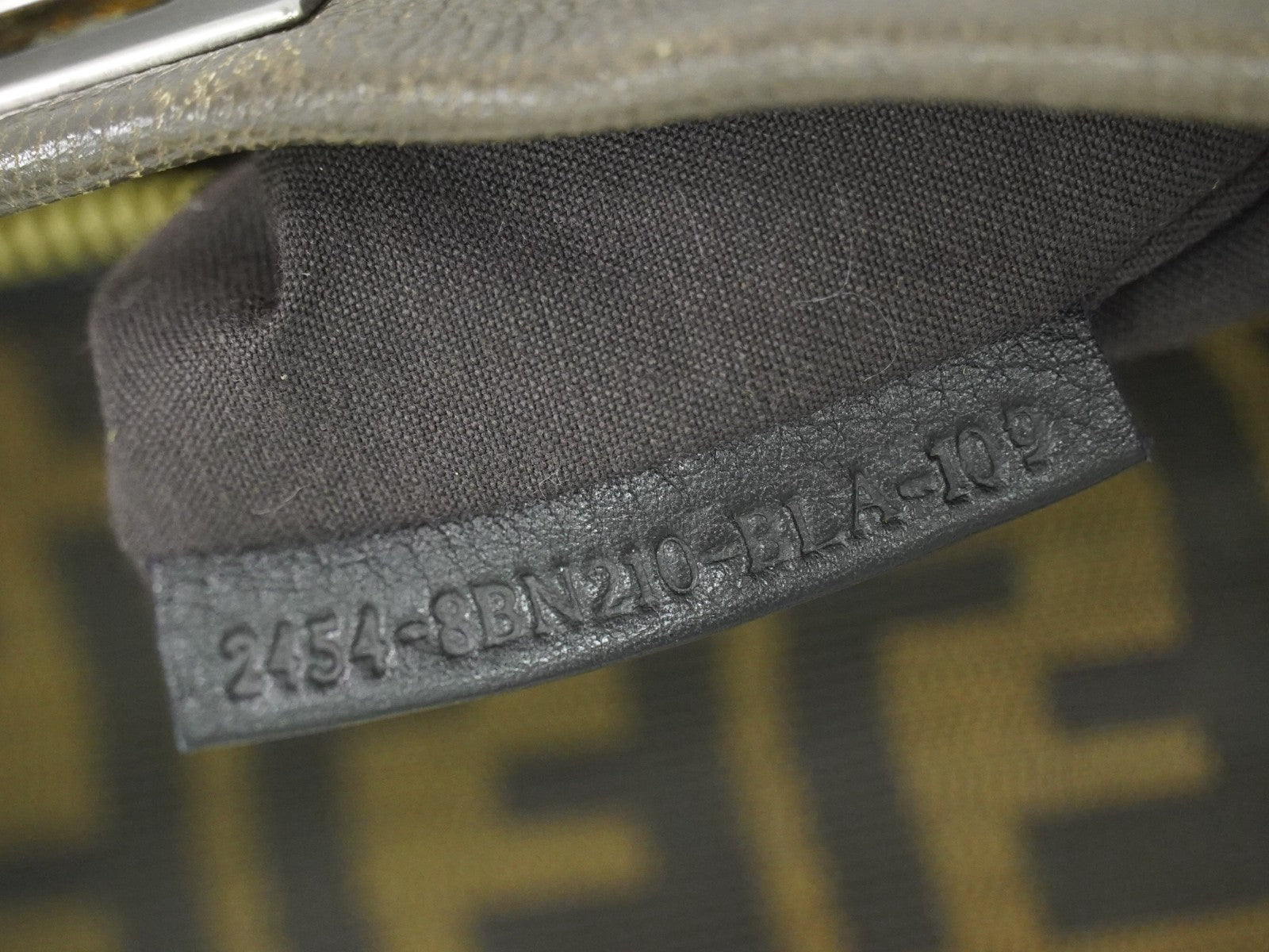 Fendi Peekaboo Bag Leather, GRAY, LEATHER, Handbag