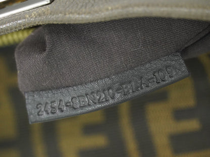 Fendi Peekaboo Bag Leather, GRAY, LEATHER, Handbag