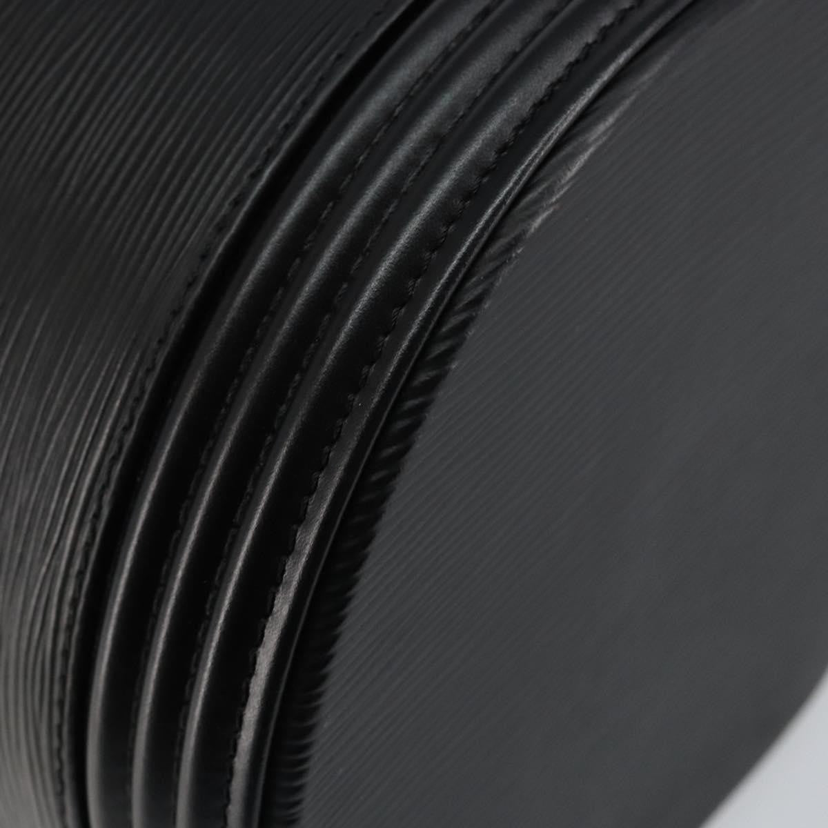 Louis Vuitton Cannes Handbag Epi Leather, BLACK, LEATHER, Handbag