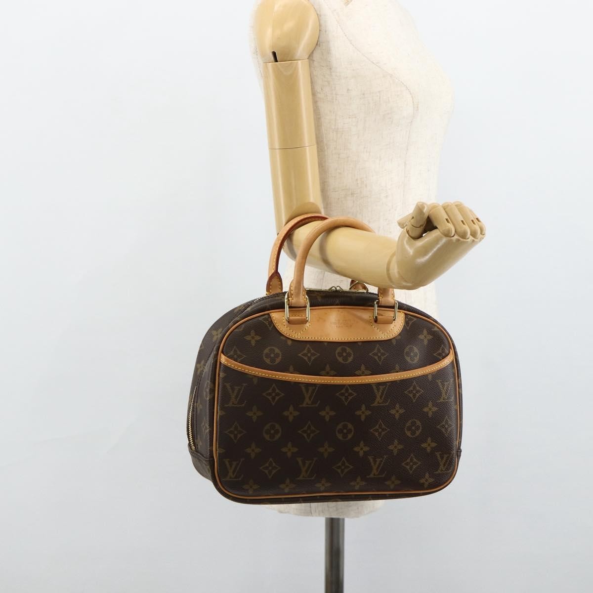 Louis Vuitton Trouville Handbag Monogram Canvas, Monogram, Canvas, Handbag