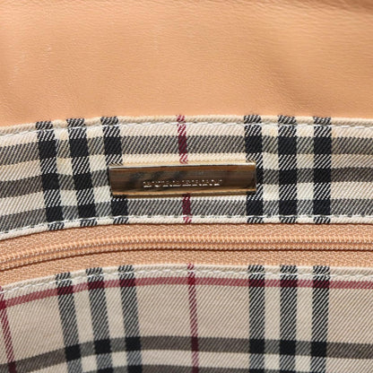 Burberry Vintage Handbag Leather, BEIGE, LEATHER, Handbag
