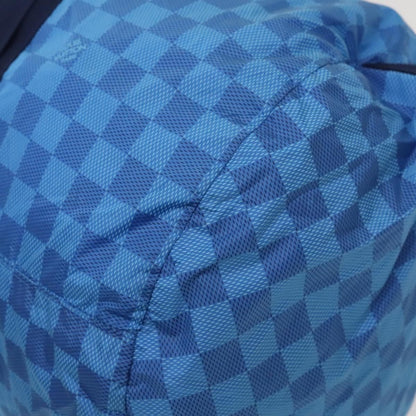 Louis Vuitton Aventure Practical Duffle Bag Damier Nylon, BLUE, NYLON, Travel bag