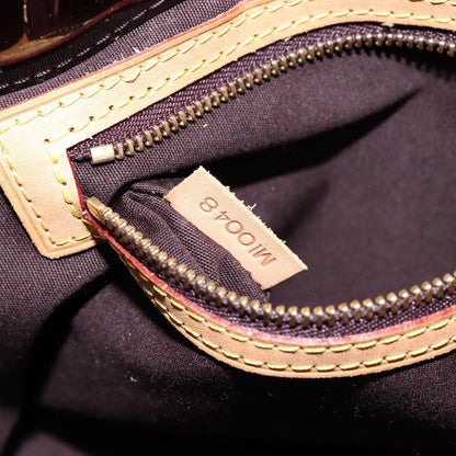 Louis Vuitton Reade Handbag Monogram Vernis, BURGUNDY, PATENT_LEATHER, Handbag