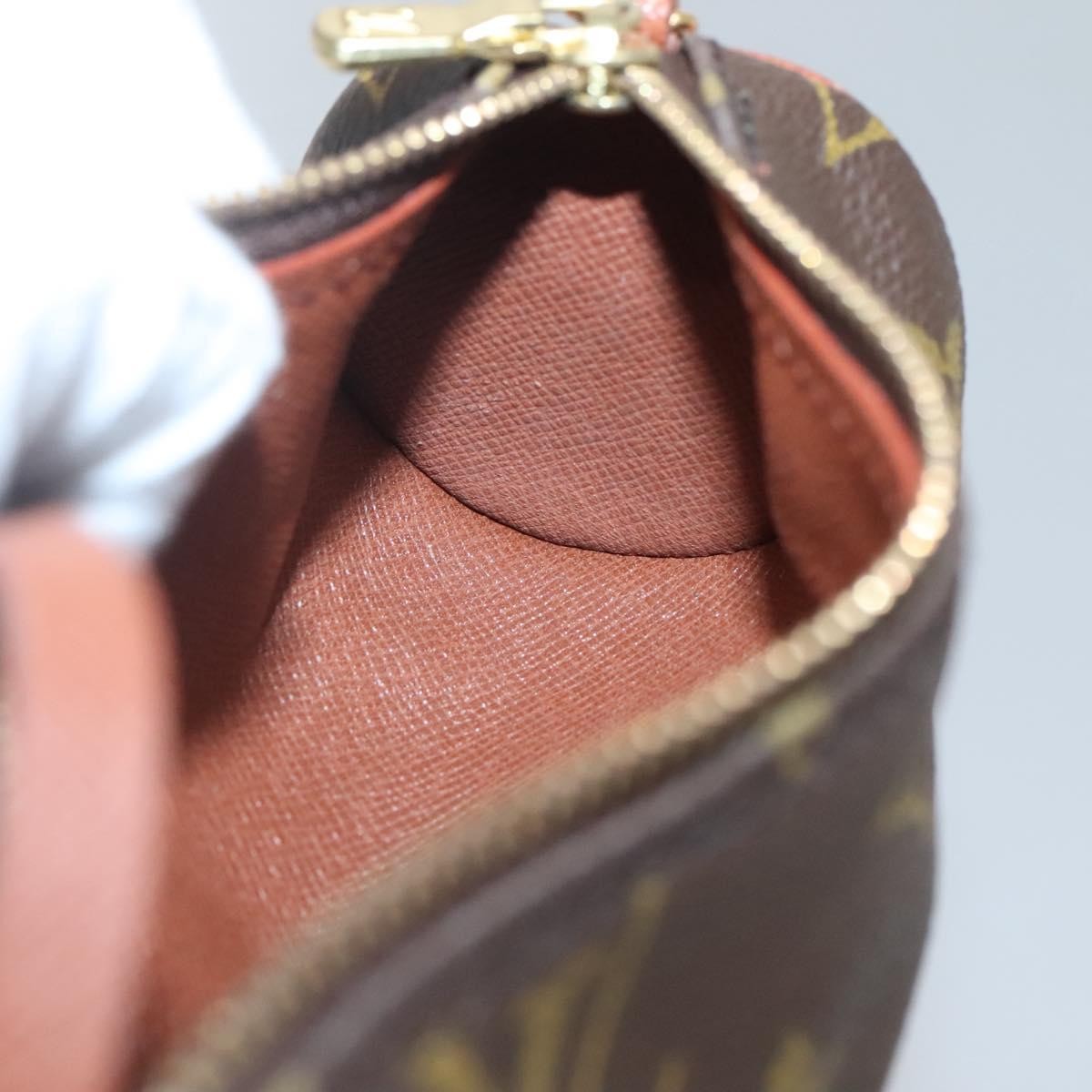 Louis Vuitton Papillon Pochette Monogram Canvas, BROWN, CANVAS, Handbag