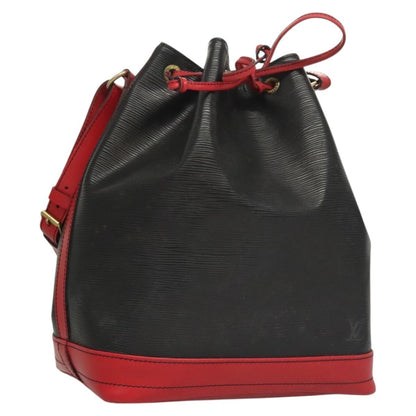Louis Vuitton Bicolor Noe Handbag Epi Leather, Black, Leather, Shoulder Bag