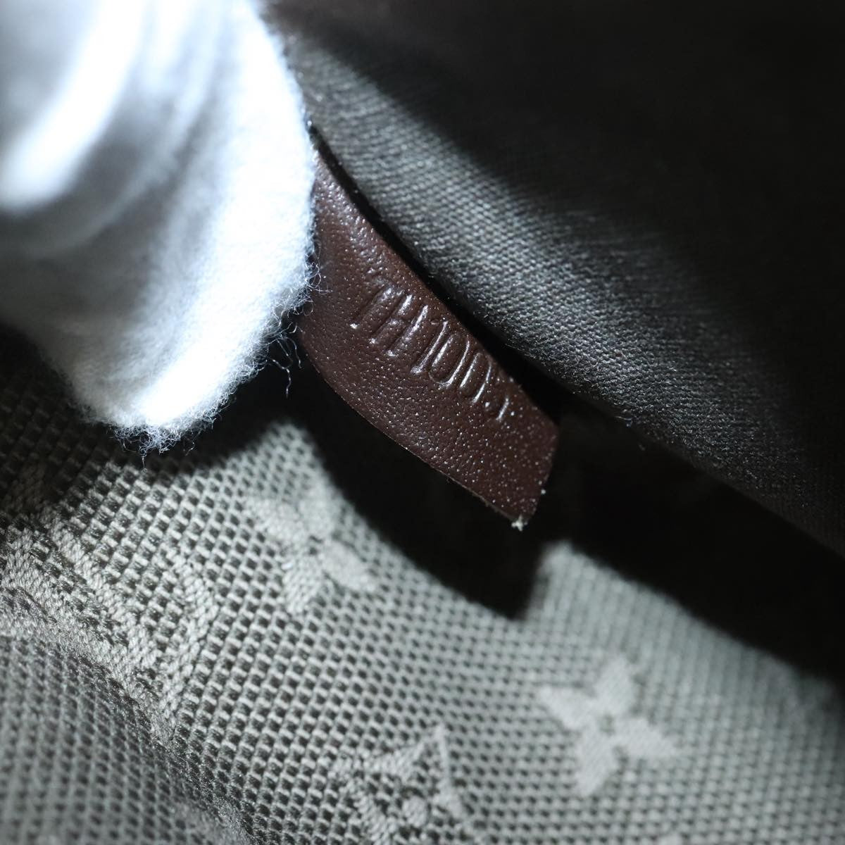 Louis Vuitton Sac Mary Kate Handbag Mini Lin, KHAKI, CANVAS, Handbag