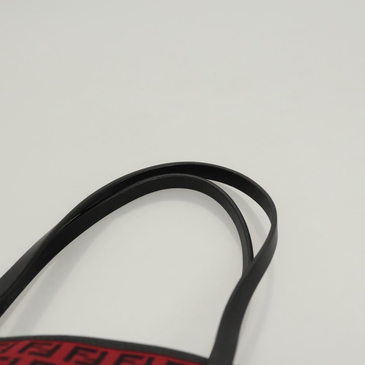 Fendi Zucca Tote bag FF motif, RED, CANVAS, Tote bag