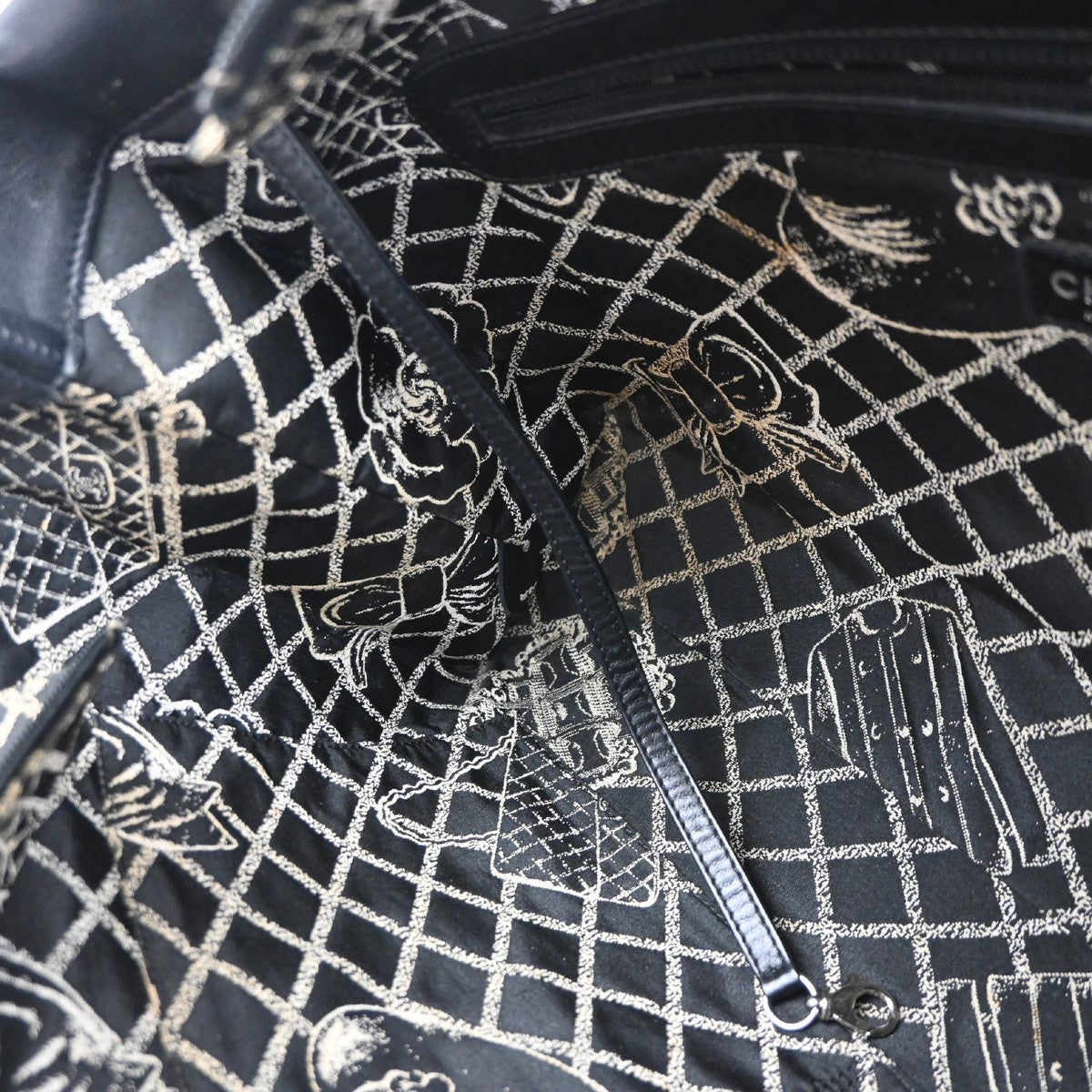 Chanel Essential 31 Rue Cambon Shopping Tote Leather, BLACK, LEATHER, Tote bag