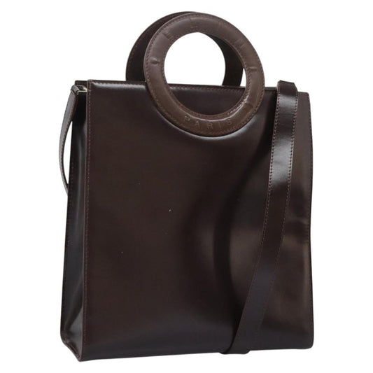 Celine Handbag Leather, BROWN, LEATHER, Handbag