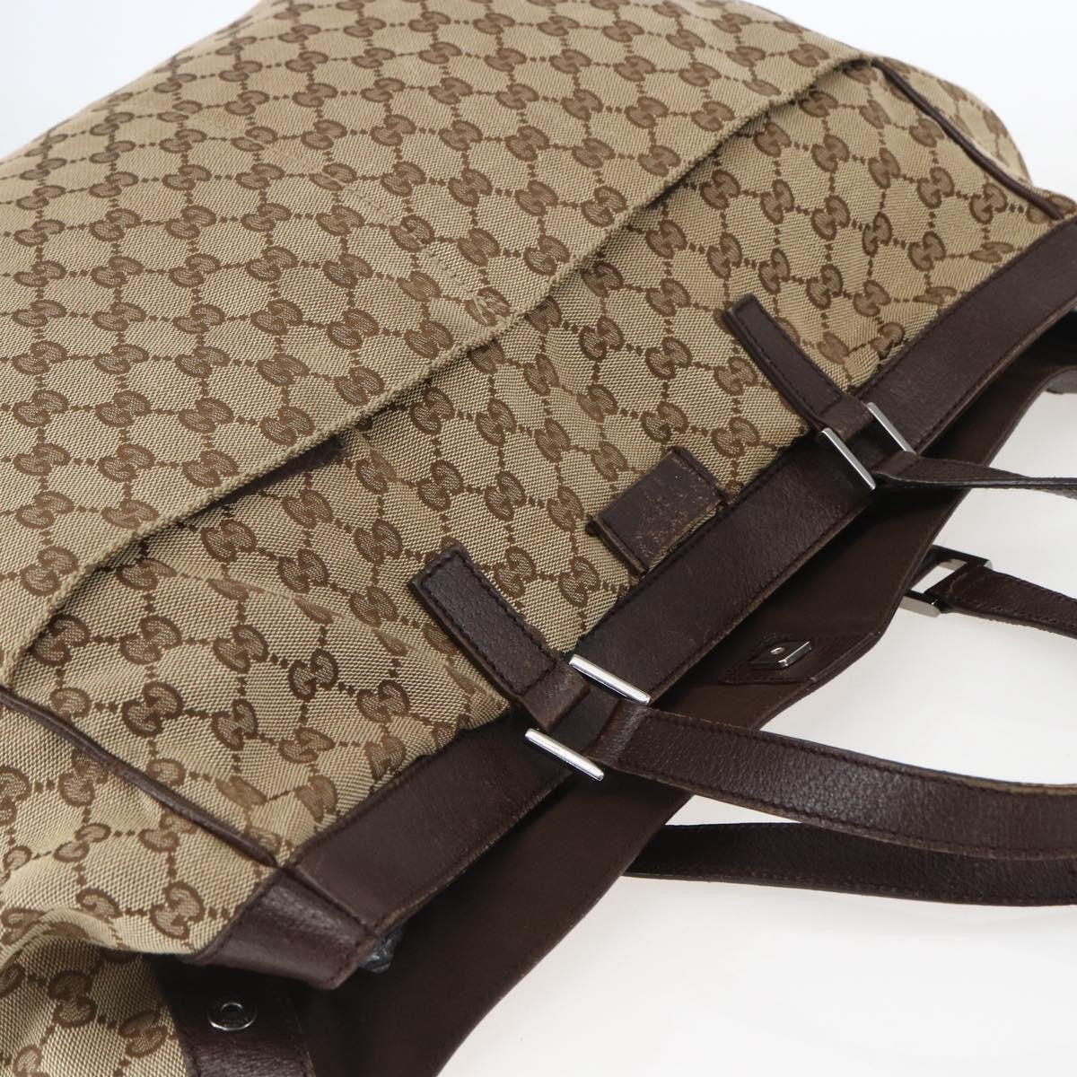 Gucci Vintage tote GG Canvas, BEIGE, CANVAS, Tote bag