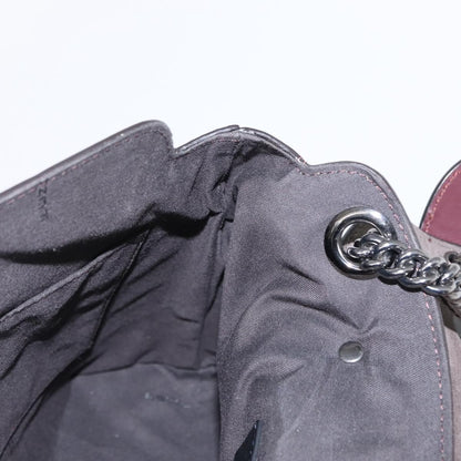 Fendi Back to School Backpack Leather, BURGUNDY, LEATHER, Backpack