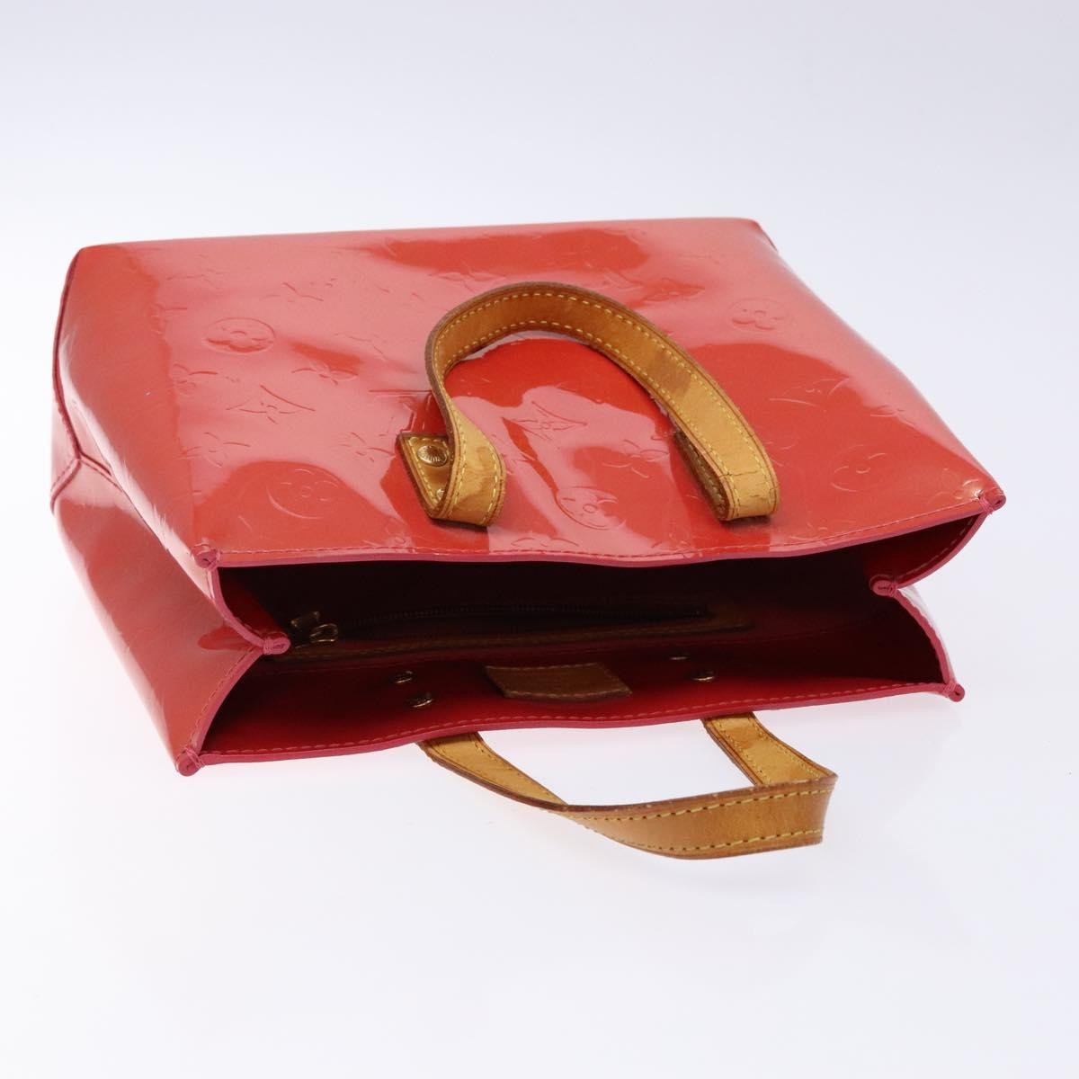Louis Vuitton Reade Handbag Monogram Vernis, PINK, PATENT_LEATHER, Handbag