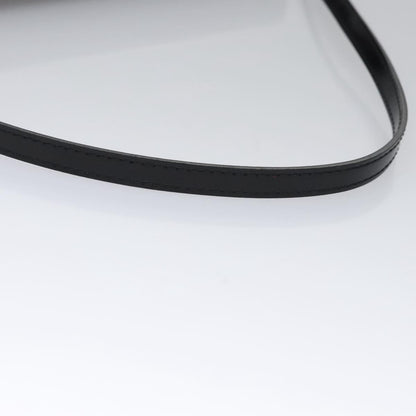 Louis Vuitton Sevigne Clutch Electric Epi Leather, BLACK, LEATHER, Shoulder bag