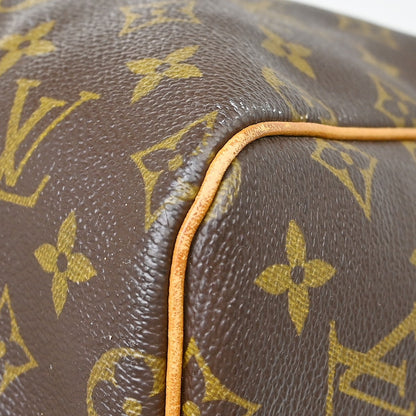 Louis Vuitton Keepall Bandouliere Bag Monogram Canvas, Brown, Canvas, Travel Bag