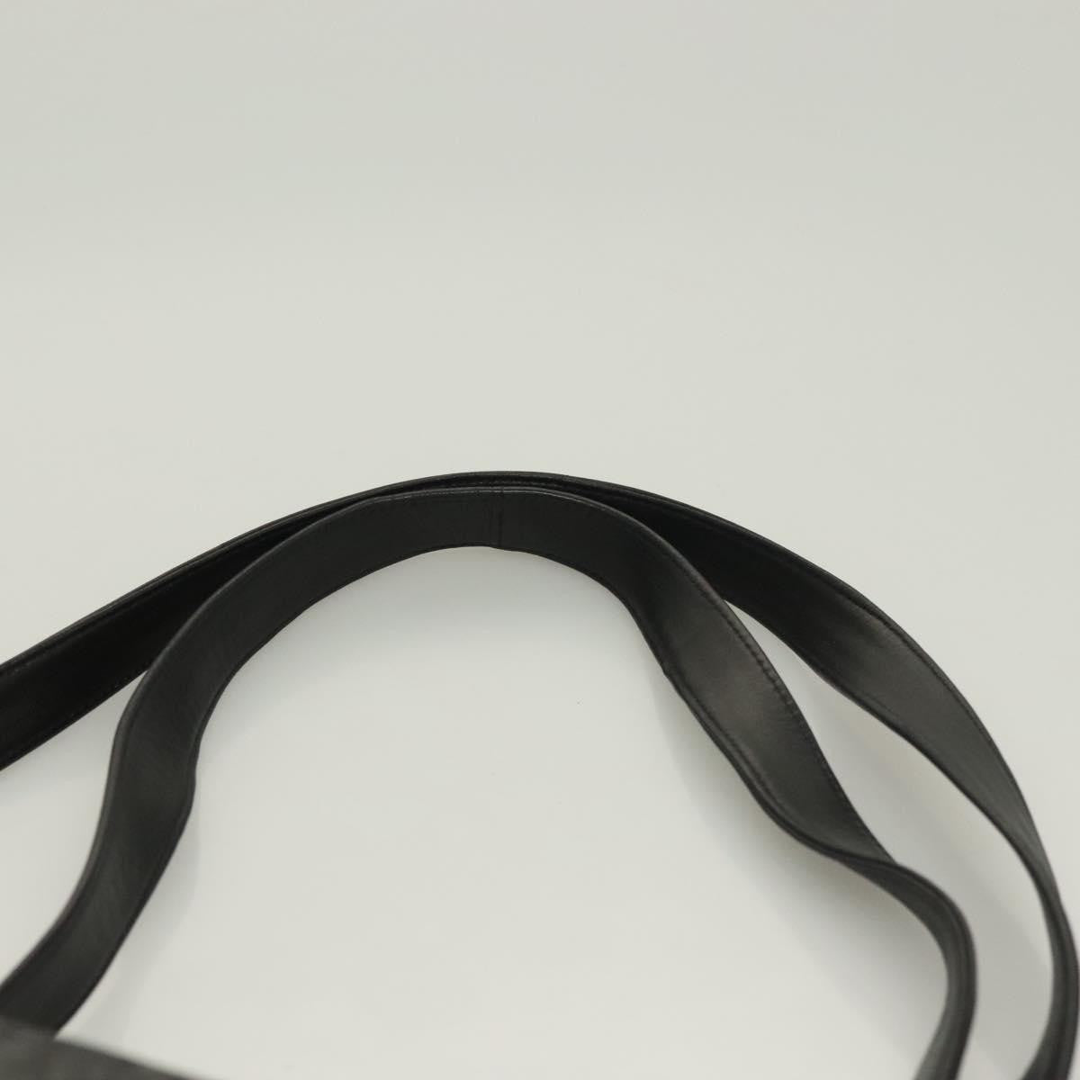 Bally Vintage Tote Bag Quilted Leather, BLACK, LEATHER, Tote bag