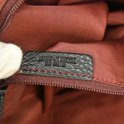 Loewe Amazona Bag Leather, BLACK, LEATHER, Handbag