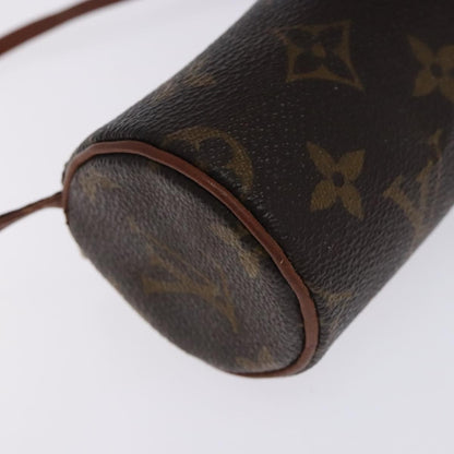 Louis Vuitton Papillon Pochette Monogram Canvas, BROWN, CANVAS, Clutche & pouche