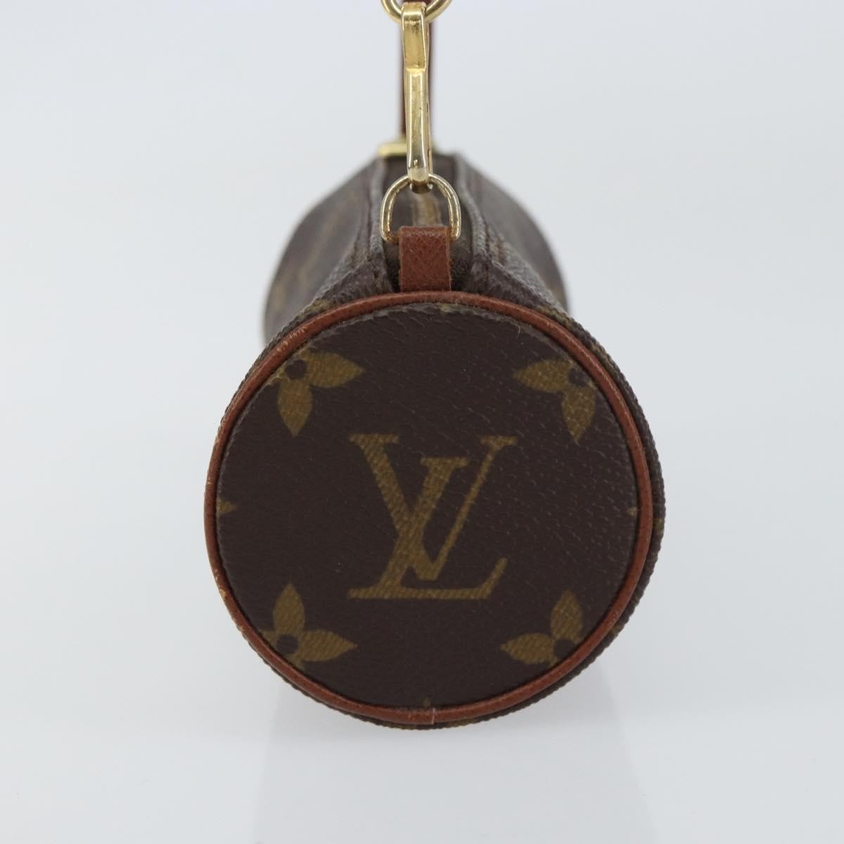 Louis Vuitton Papillon Pochette Monogram Canvas, BROWN, CANVAS, Clutche & pouche