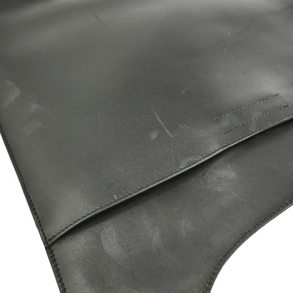 Prada Vintage Shoulder Bag Leather, BLACK, LEATHER, Shoulder bag