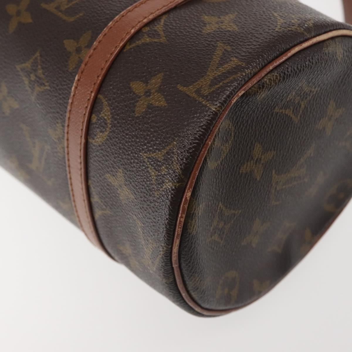 Louis Vuitton Papillon Handbag Monogram Canvas, BROWN, CANVAS, Handbag