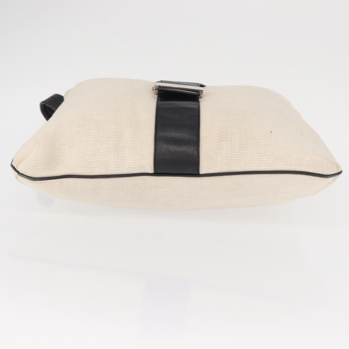 Gucci Vintage Shoulder Bag Canvas, BEIGE, CANVAS, Shoulder bag