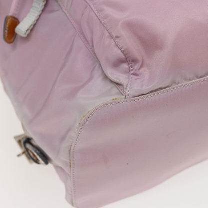 Prada Front Pocket Backpack Tessuto, PINK, NYLON, Backpack