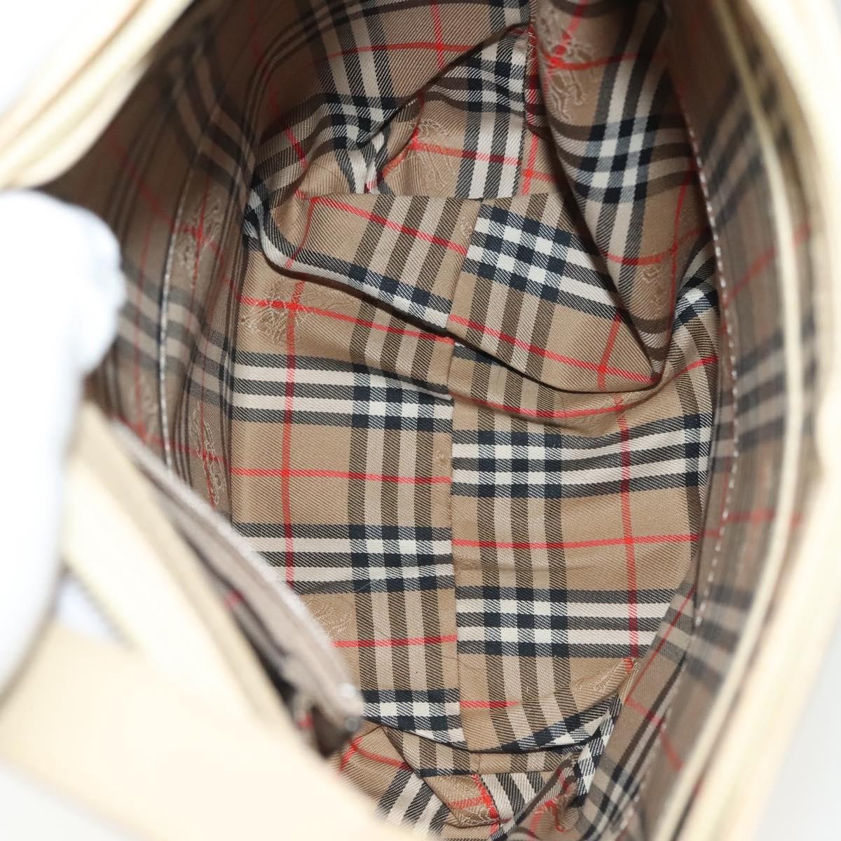 Burberry Shoulder Bag Leather, BEIGE, LEATHER, Shoulder bag