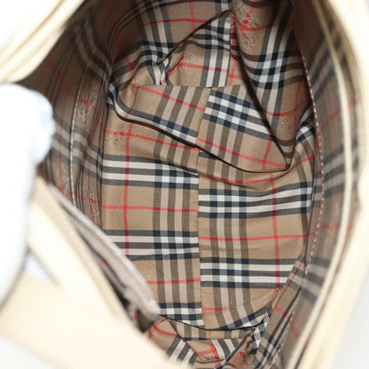 Burberry Shoulder Bag Leather, BEIGE, LEATHER, Shoulder bag
