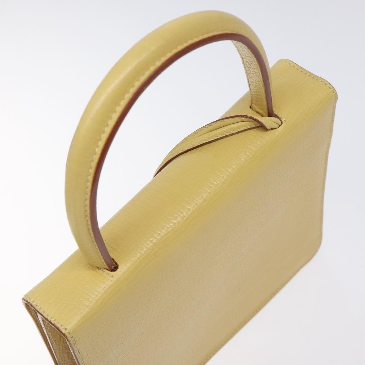 Loewe Barcelona Shoulder Bag Leather, YELLOW, LEATHER, Shoulder bag