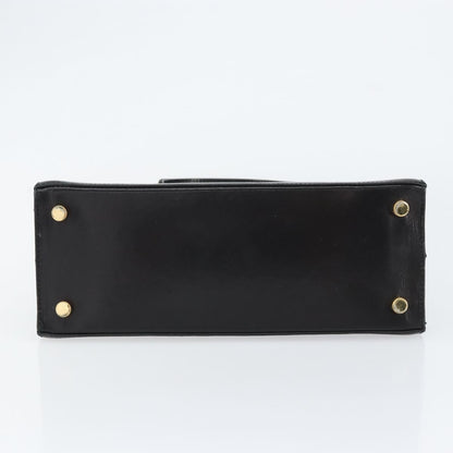 Salvatore Ferragamo Convertible Vara Bow Tote Leather, BLACK, LEATHER, Handbag