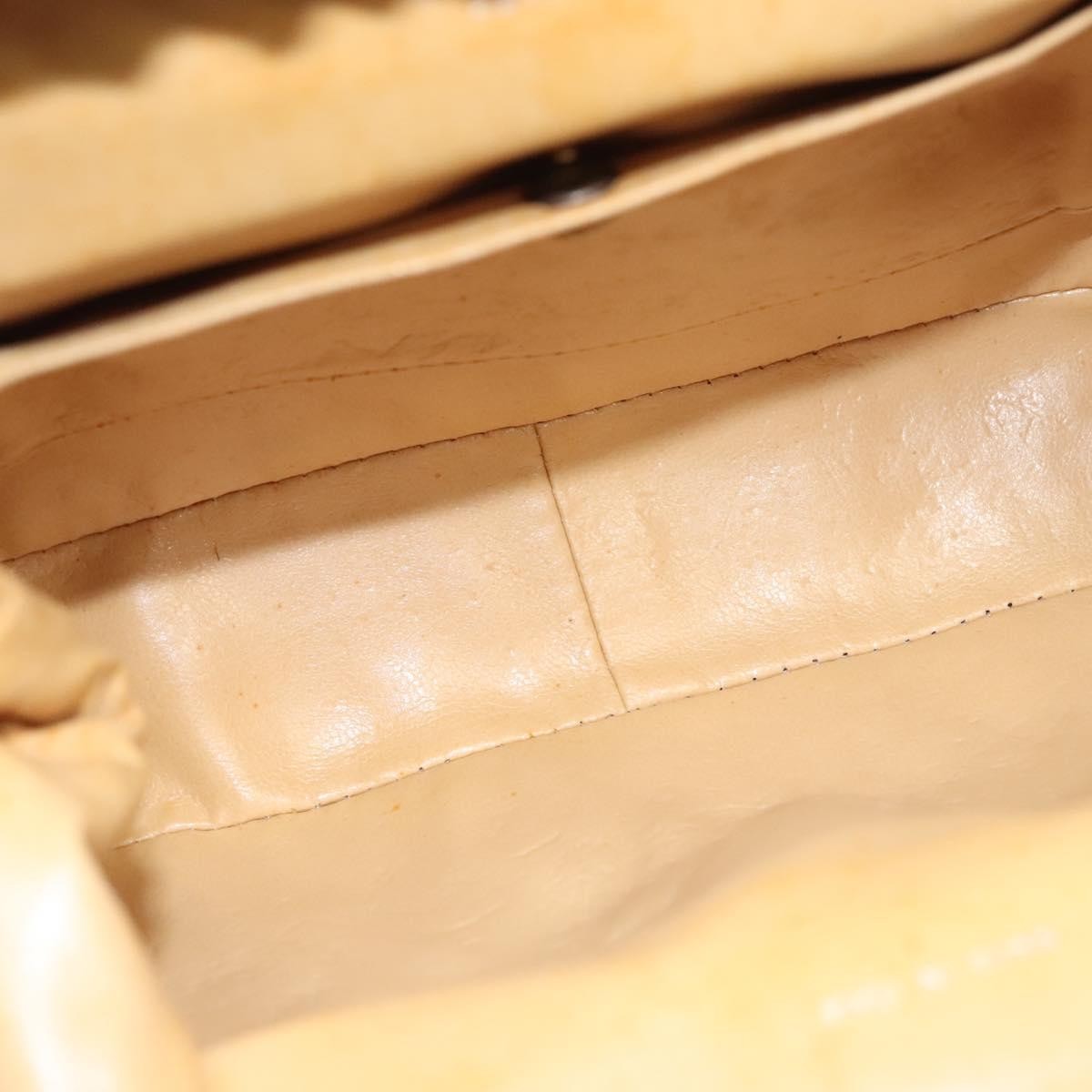 Celine Handbag Leather, BEIGE, LEATHER, Handbag