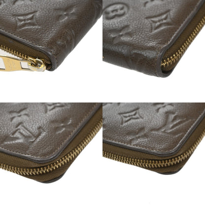 Louis Vuitton Zippy Wallet NM Leather Empreinte, BROWN, LEATHER, Wallets