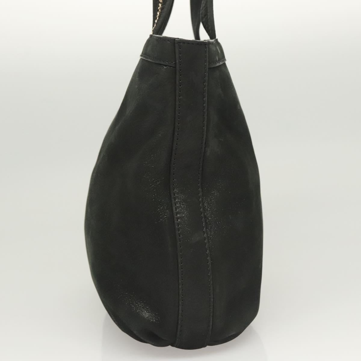 Fendi Vintage Convertible Tote Leather, BLACK, LEATHER, Tote bag