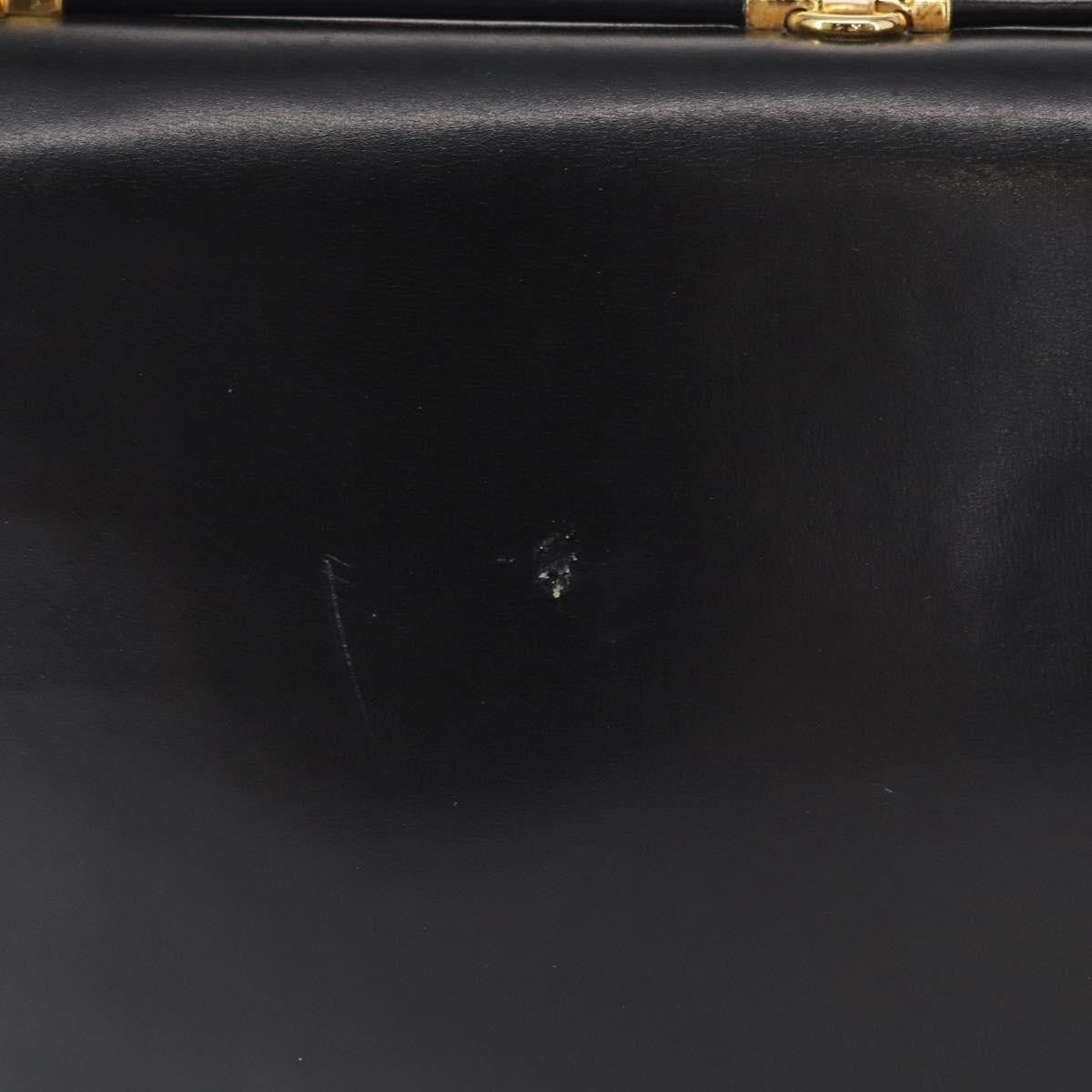 Bally Vintage Shoulder Bag Leather, BLACK, LEATHER, Shoulder bag