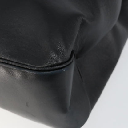 Salvatore Ferragamo Vala Shoulder Bag Leather, BLACK, LEATHER, Tote bag