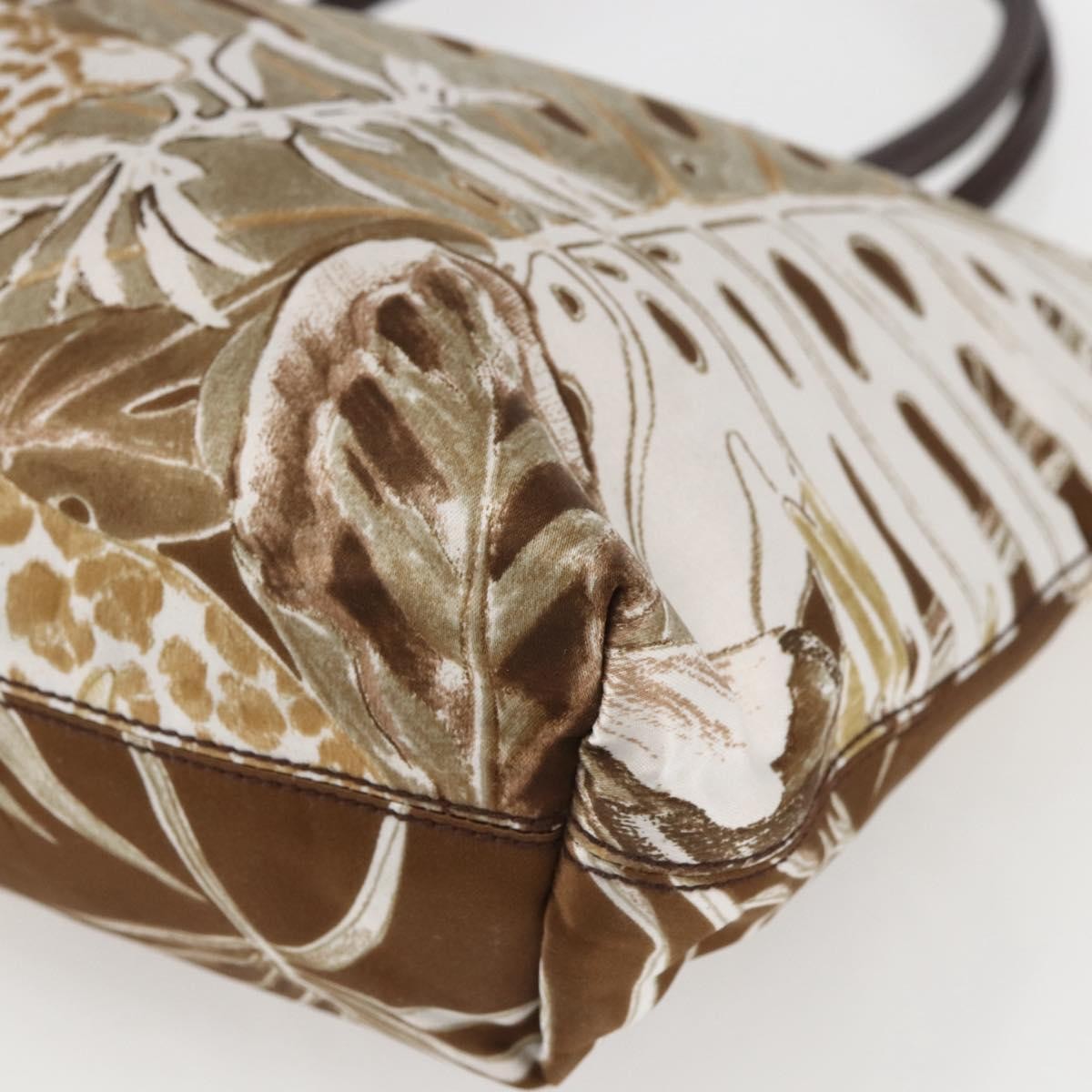 Salvatore Ferragamo Vintage Tote bag Canvas, BROWN, CANVAS, Tote bag