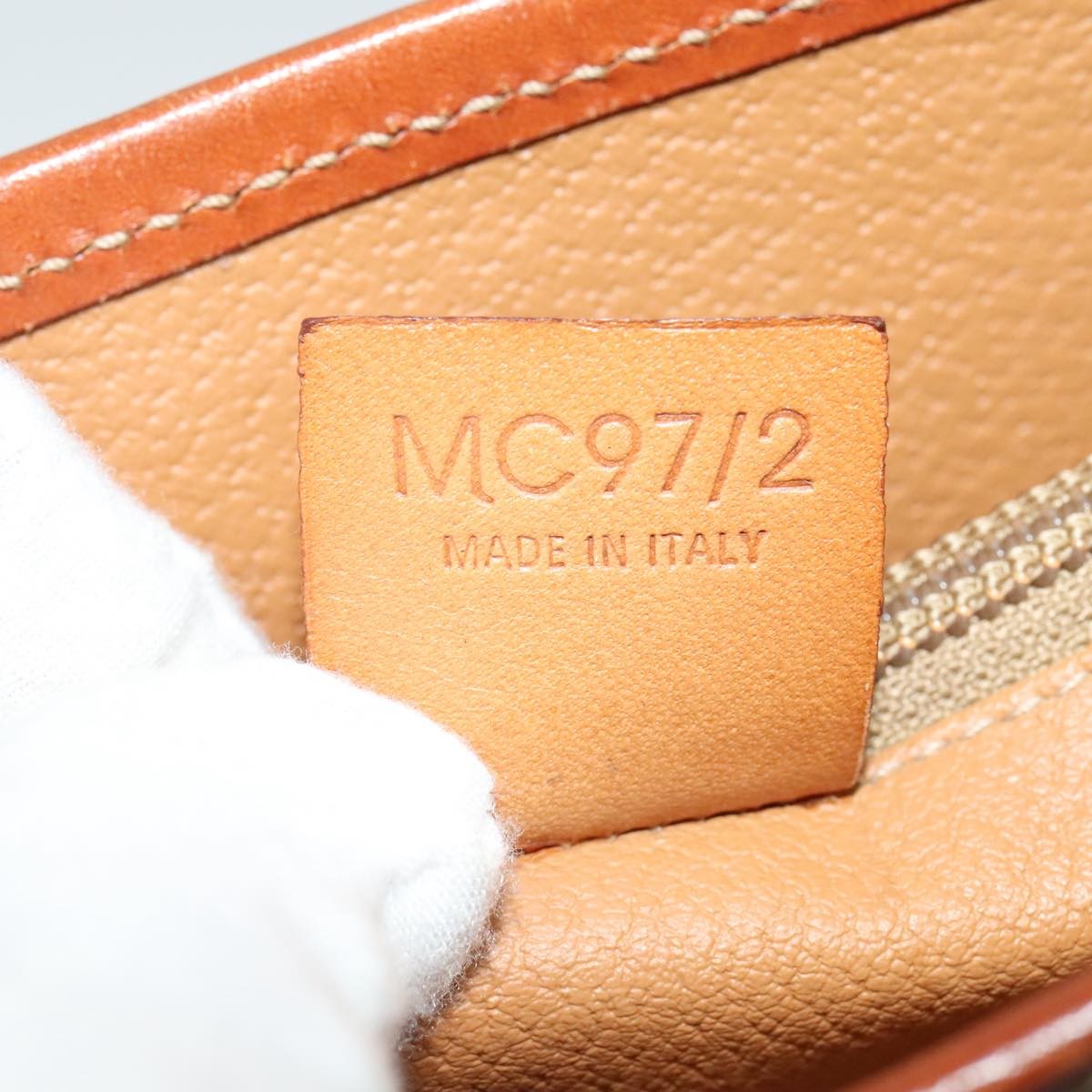 Celine Vintage Macadam Shopper Tote Coated Canvas, BROWN, CANVAS, Tote bag