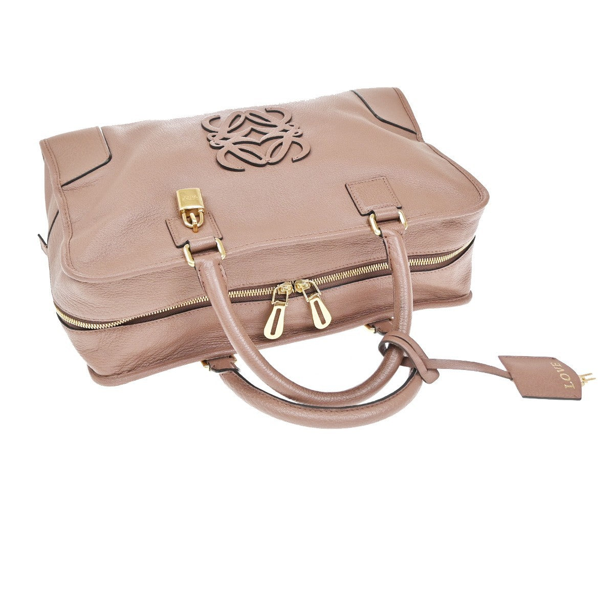 Loewe Amazona Bag Leather, PINK, LEATHER, Bag