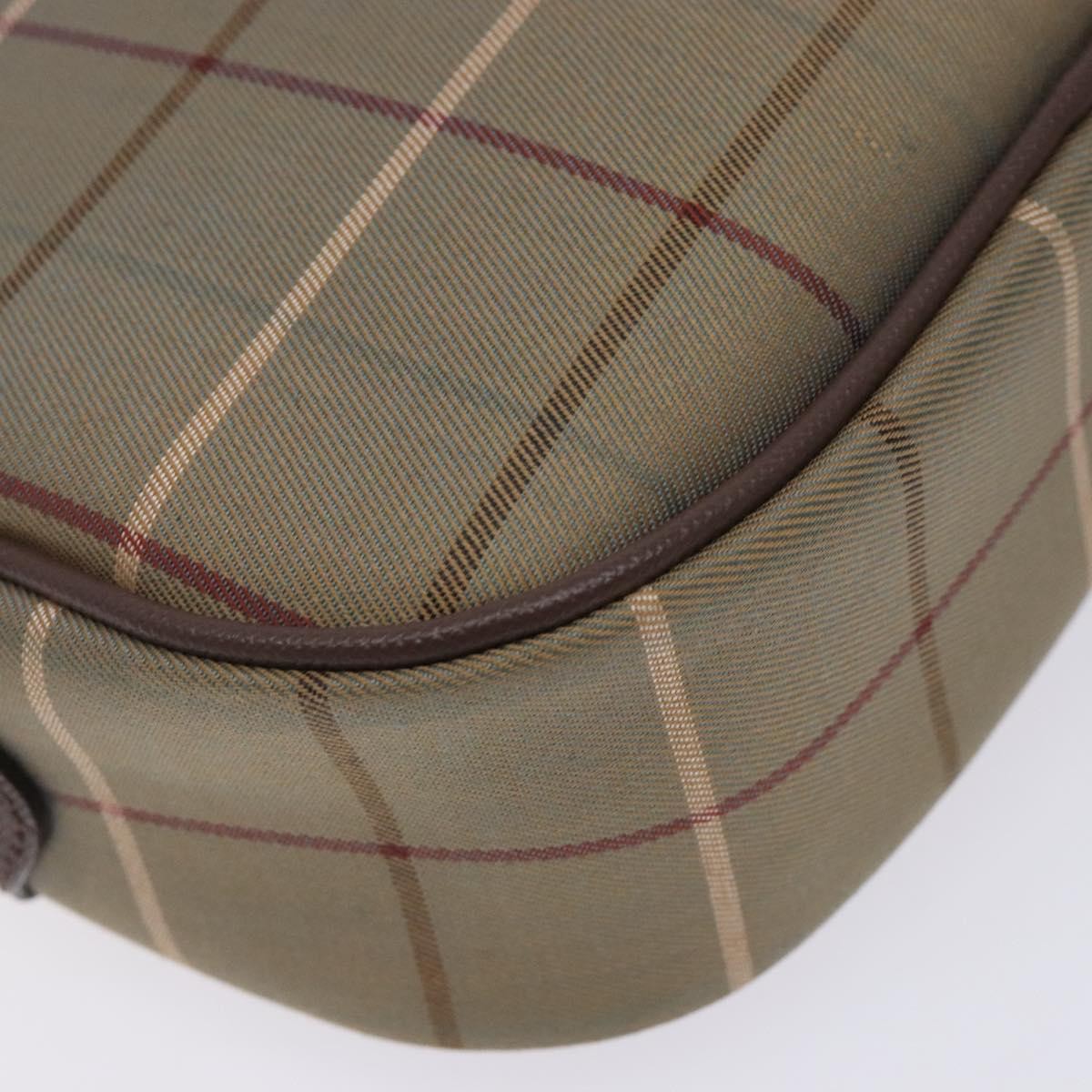 Burberry Nova check Pochette Canvas, BEIGE, CANVAS, Clutche & pouche