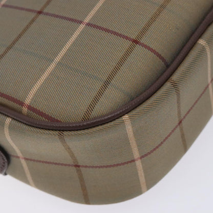 Burberry Nova check Pochette Canvas, BEIGE, CANVAS, Clutche & pouche