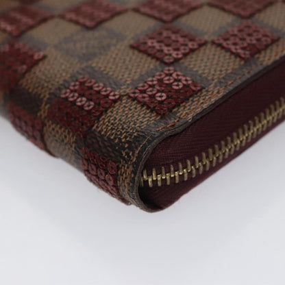 Louis Vuitton Zippy Wallet NM Damier Piet, BROWN, CANVAS, Wallets