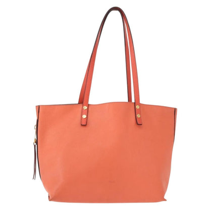 Chloe Dilan Tote Leather, PINK, LEATHER, Tote bag
