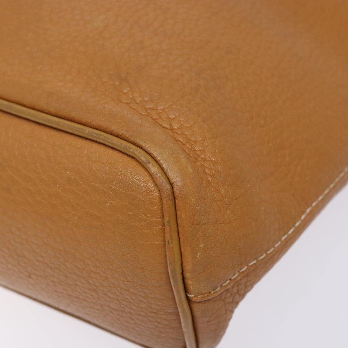 Burberry Handle Tote Leather, BEIGE, LEATHER, Tote bag